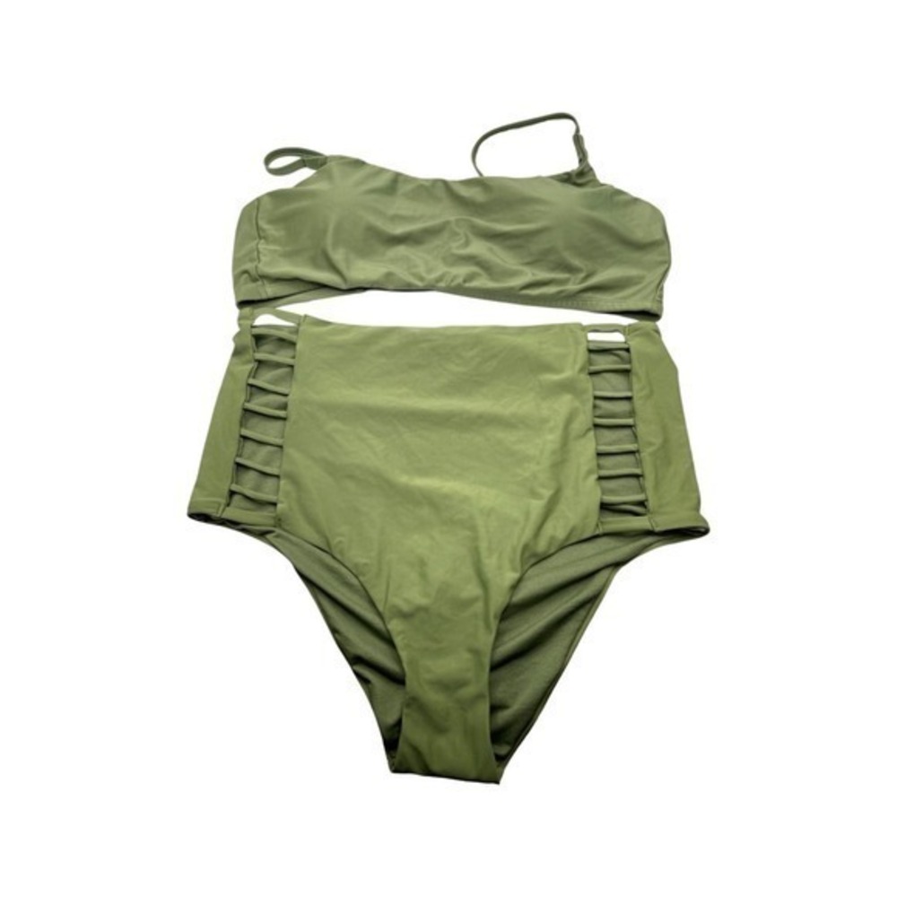 BCA By Rebecca Virtue 2 Piece‎ Bikini, Top Is Sample Piece Bottom W/Tags Size 1X